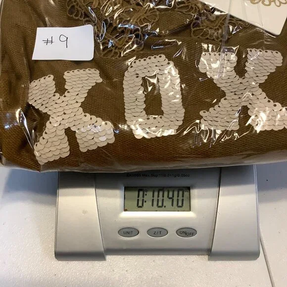 NWT Mia Joy Girl’s Dress Size 8 – XOXO, Puff Sleeve, Crocheted Collar, Holiday - Picture 9 of 9